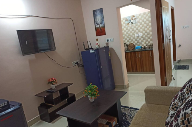 RashiBnK:-Entire 1BHK apartments in Bellandur /WFH